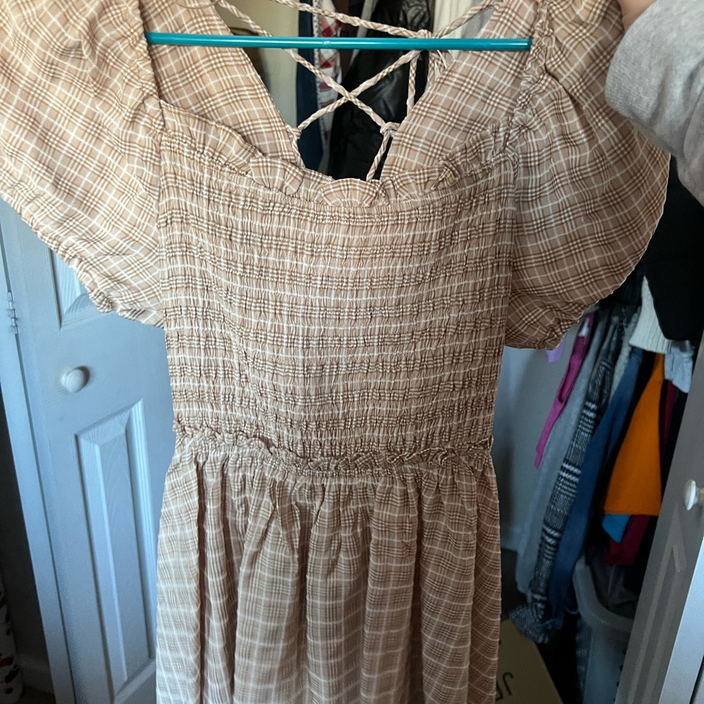 Brown Dress